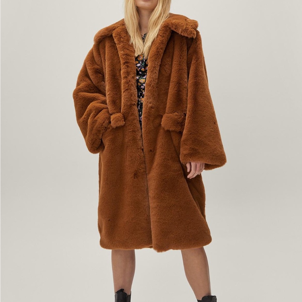 Faux Fur Coat